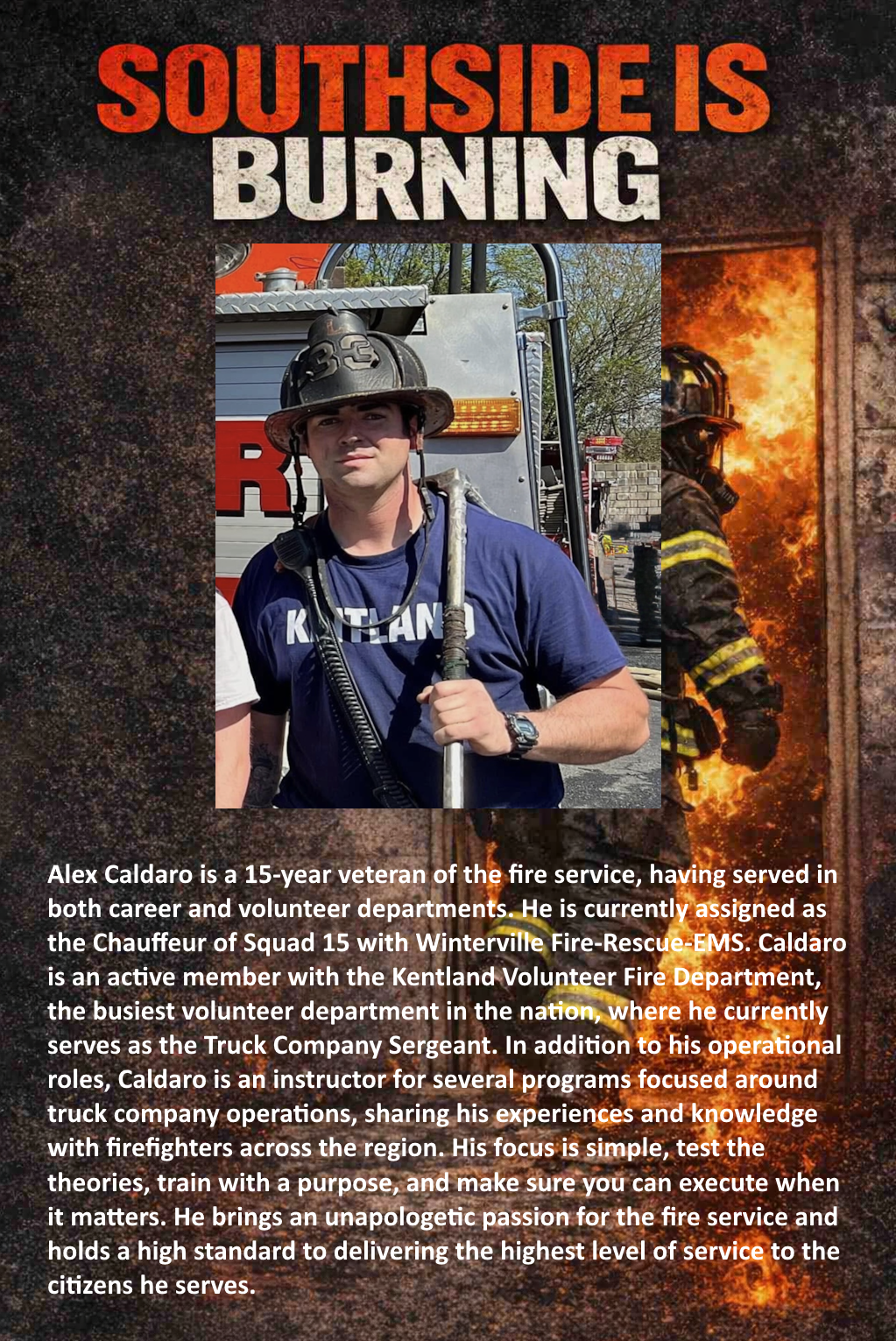 Alex Caldaro, speaker at Southside Is Burning