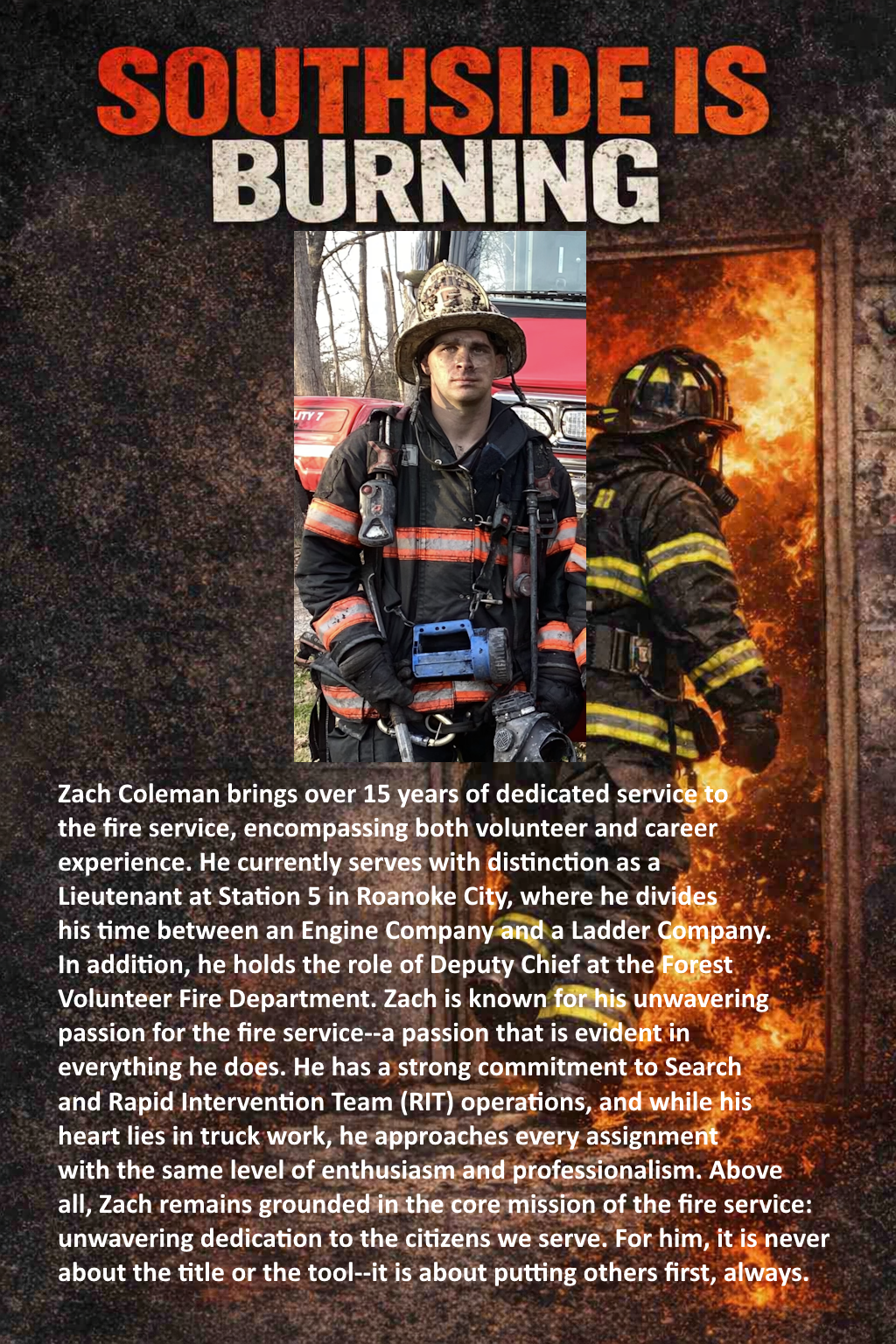 Zach Coleman, speaker at Southside Is Burning